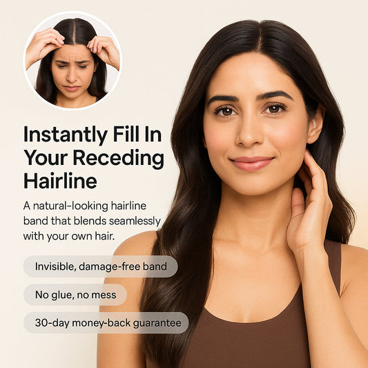 ✨ Receding Hairline? ✨ Fix It Naturally. ✨ Receding Hairline Band